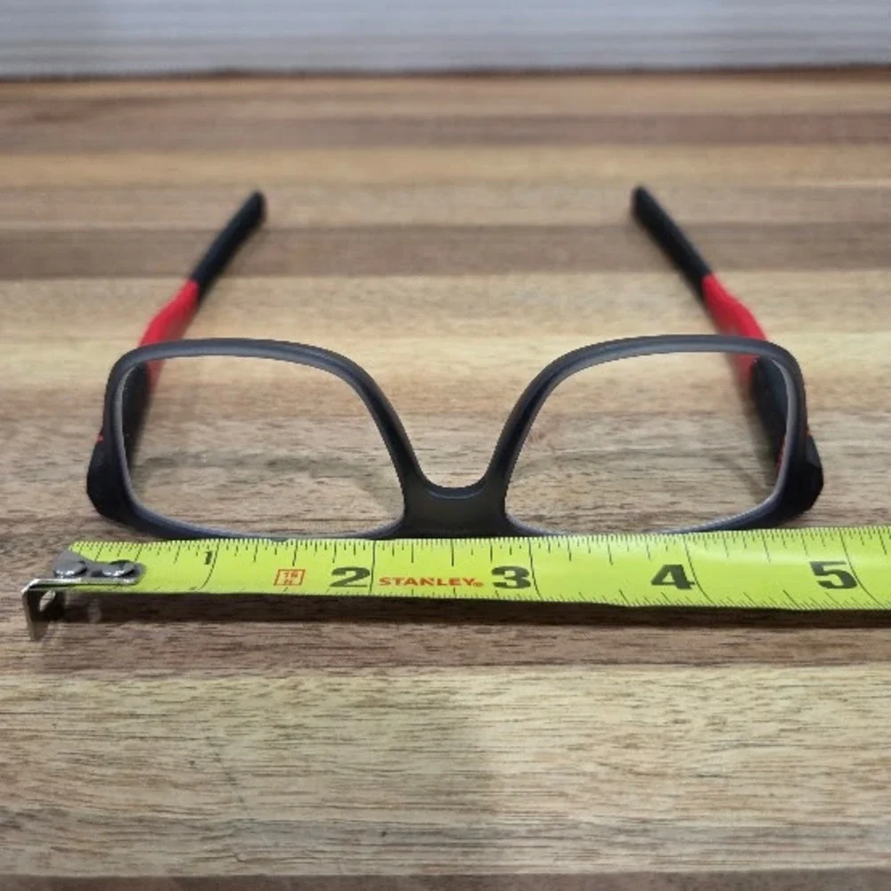 Oakley Field Day Boys Eyeglasses Satin Grey Smoke Youth Kid FRAMES ONLY w/ Case